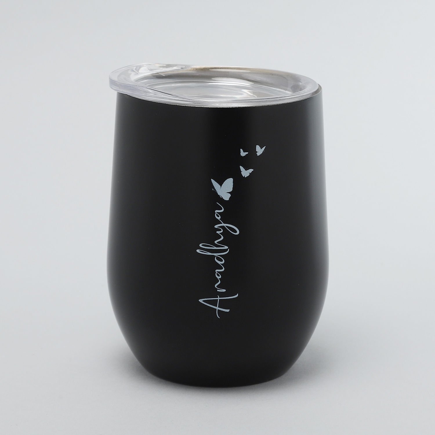 Personalized Black Stainless Steel Tumbler thumbnail 3