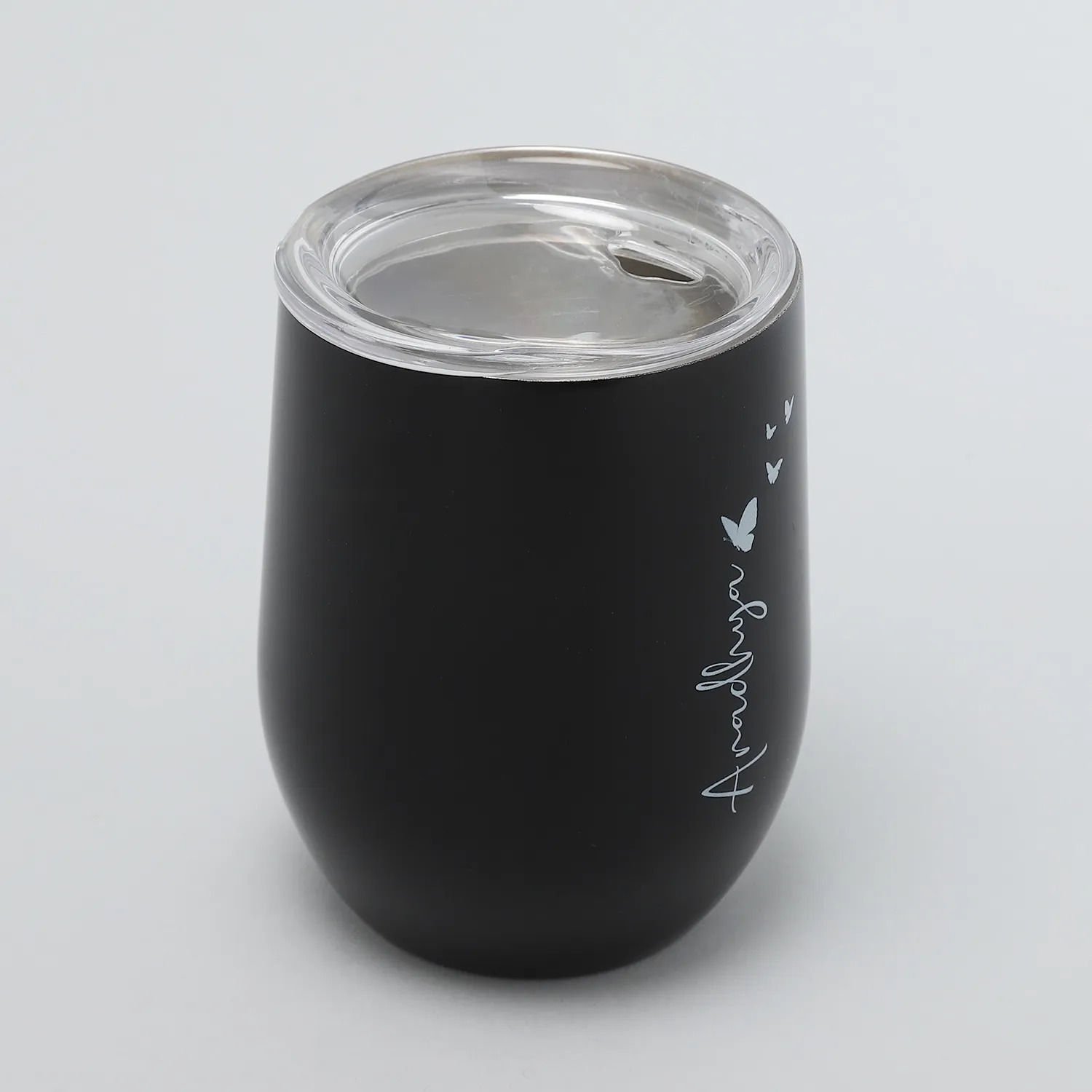 Personalized Black Stainless Steel Tumbler thumbnail 5