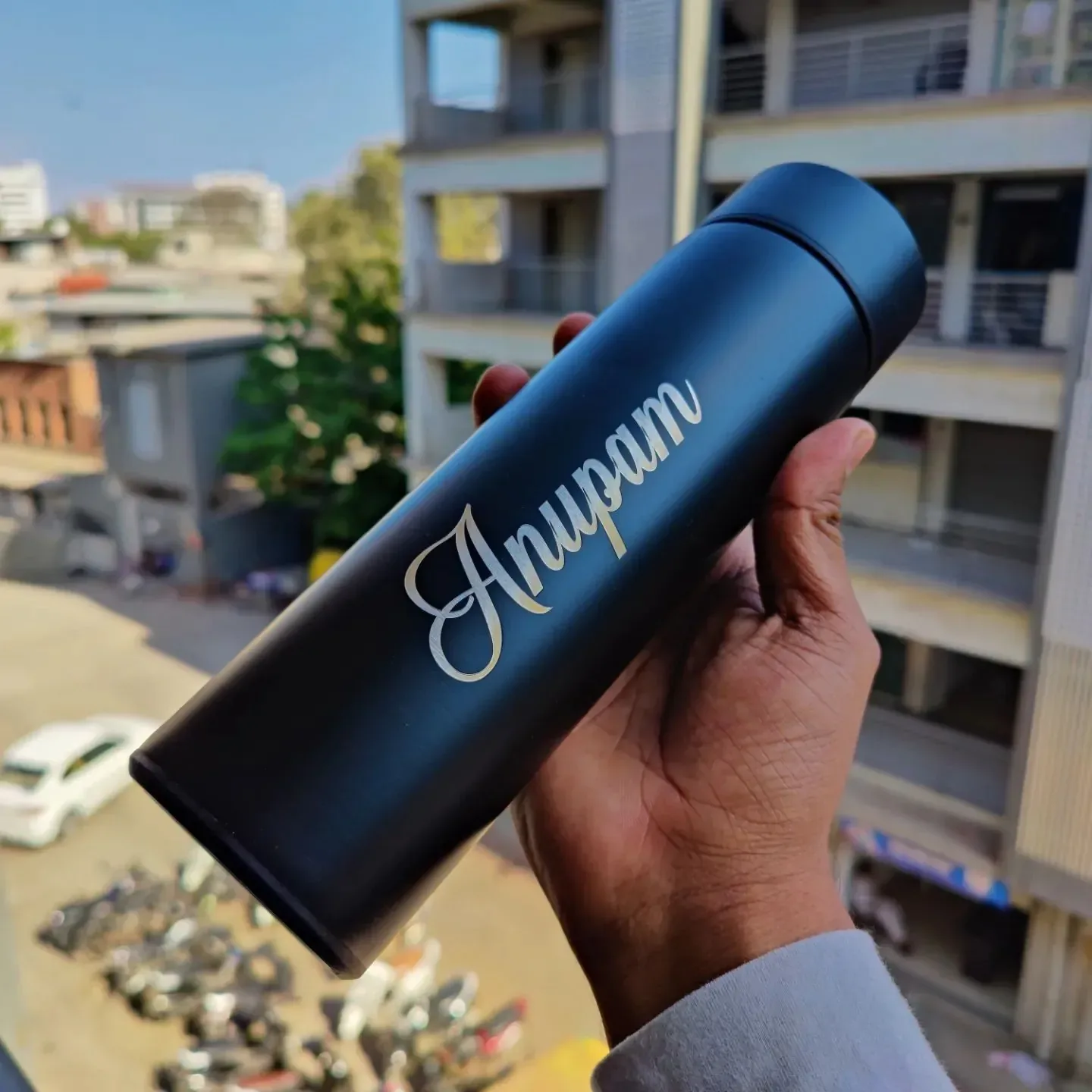 Personalised Name Temperature Bottle — Sip Smart, Stay Stylish! thumbnail 3