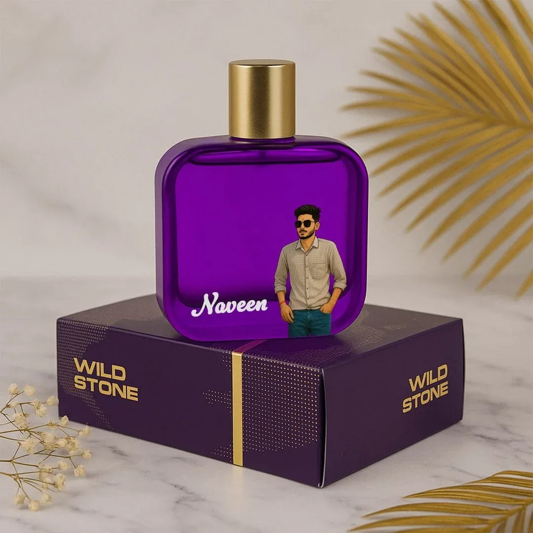 Personalized Wild Stone Perfume – Add Name or Photo thumbnail 4