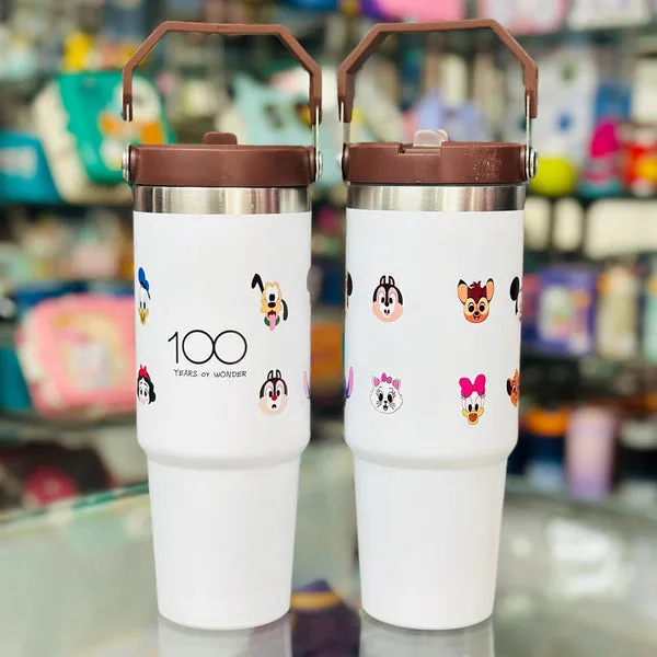 Disney 100 Year Anniversary Edition Tumbler 900ml  Stainless Steel Insulated Travel Mug with Straw & Handle 11H Cold / 7H Hot thumbnail 3