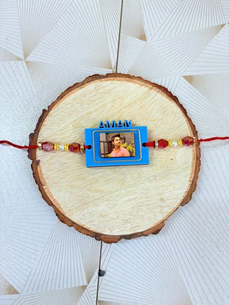 Rakhi Variant 89 – Dual Layer Photo Rakhi | Custom Picture Rakhi thumbnail 3