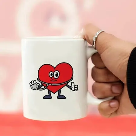 Personalized Love Doctor Ceramic Mug thumbnail 3