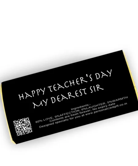 Personalized Chocolate Bar – Subject For Teacher’s thumbnail 3