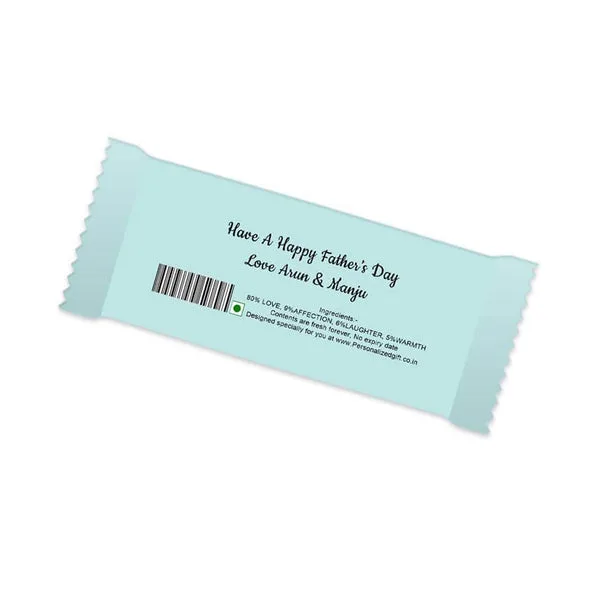 Personalized Chocolate Bar – Dad You’re The Best thumbnail 2