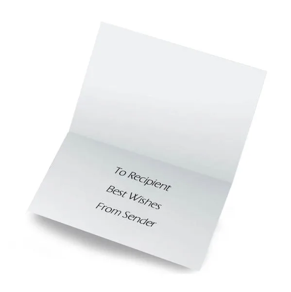 Personalized Card – Owl Heart thumbnail 2