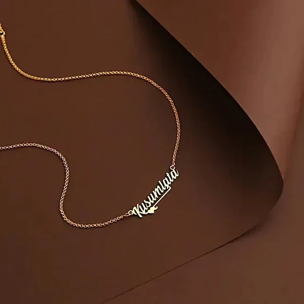 Personalized Underlined Name Necklace thumbnail 3