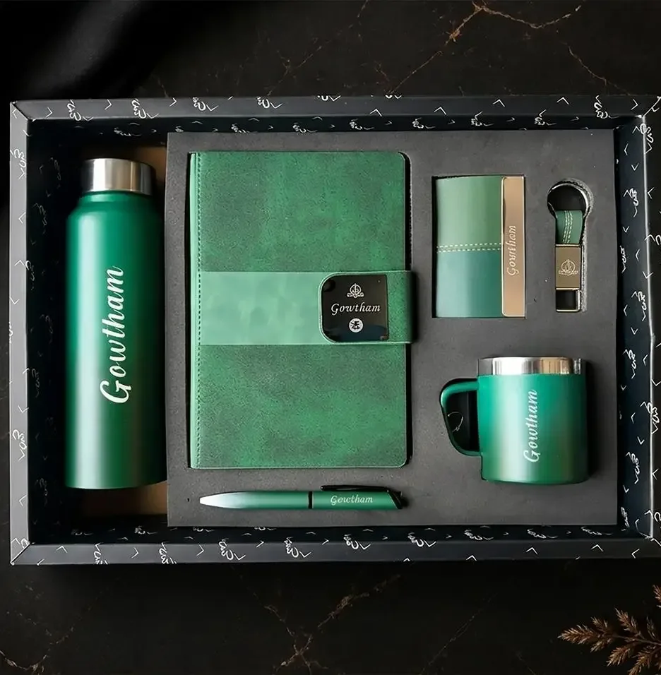 Dual Tone 6 in 1 Gift Set (Name  & Charn Customization Available) thumbnail 2