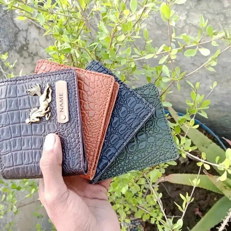 Personalised Leather wallet thumbnail 1