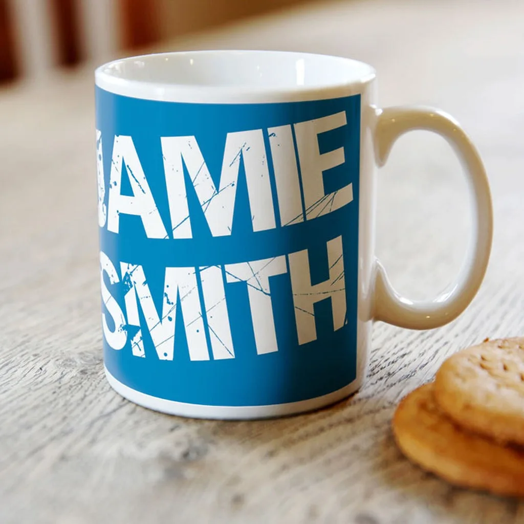 Personalised Mug - Royal Blue thumbnail 1