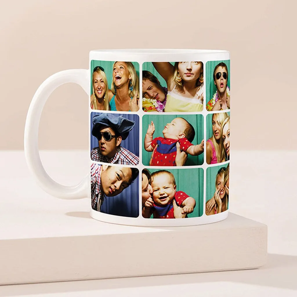 Create Your Own Photo Upload Mug - 18 Photos thumbnail 1