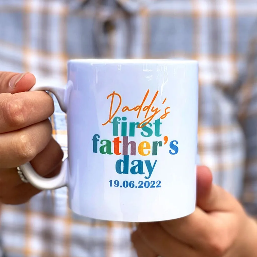 First Father's Day Personalised Mug thumbnail 1