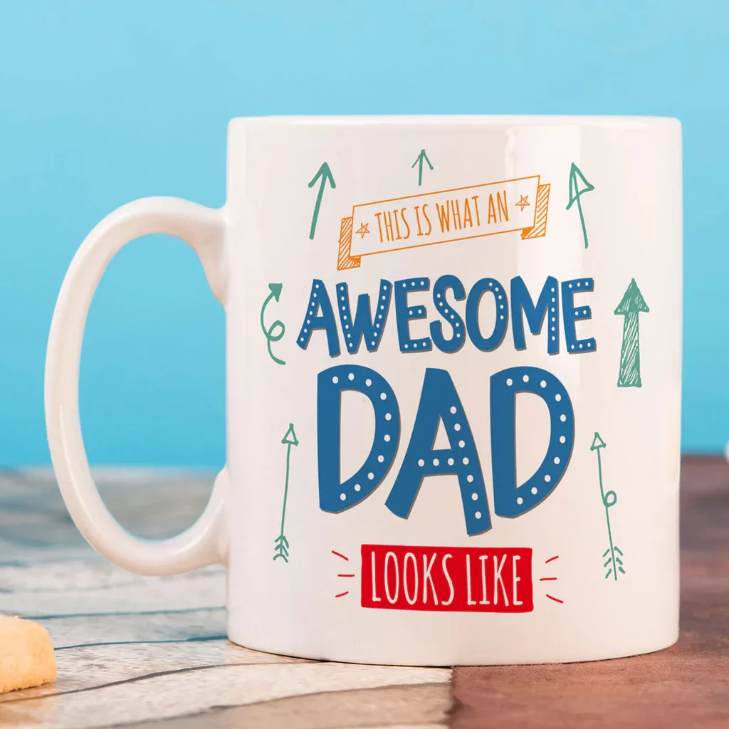 Personalised Mug - Awesome Dad thumbnail 1