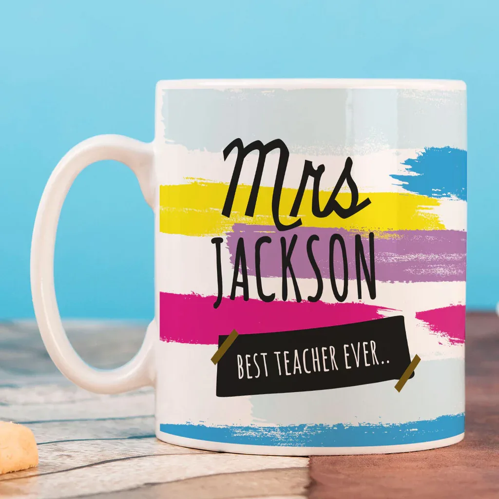 Personalised Mug - Best Teacher Ever thumbnail 1