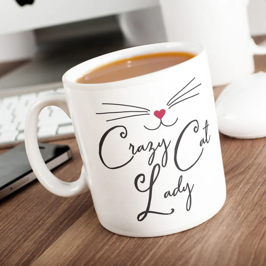 Personalised Mug - Crazy Cat Lady thumbnail 1