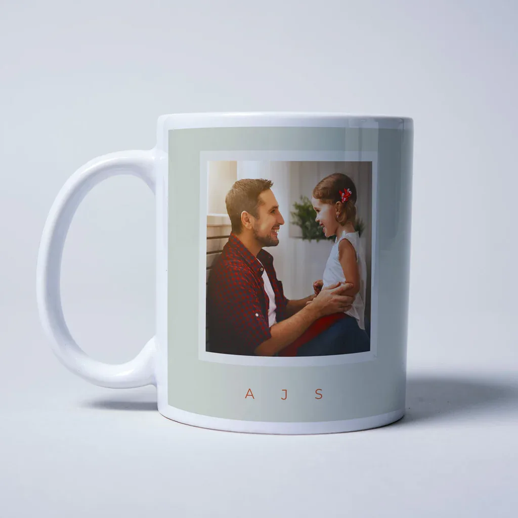 Photo Upload Mug - Initials & Message thumbnail 1