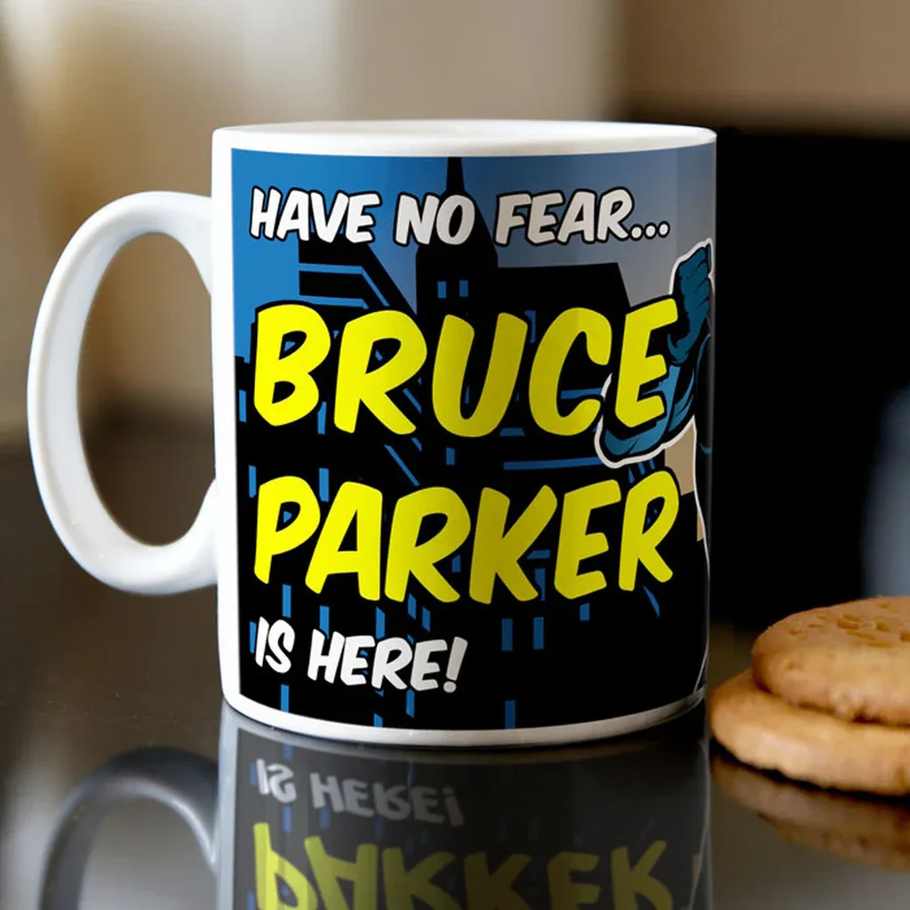 Personalised Mug - Superhero thumbnail 1