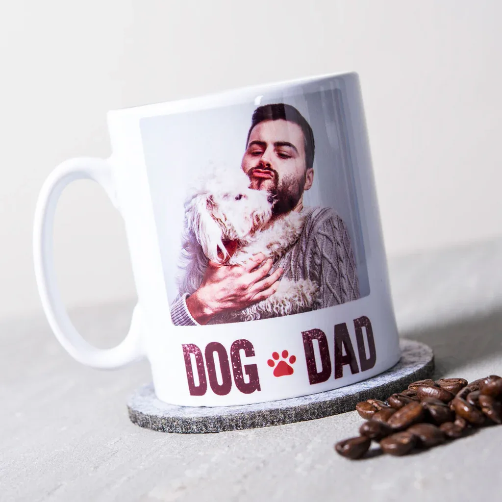 Photo Upload Mug - Dog Dad thumbnail 1